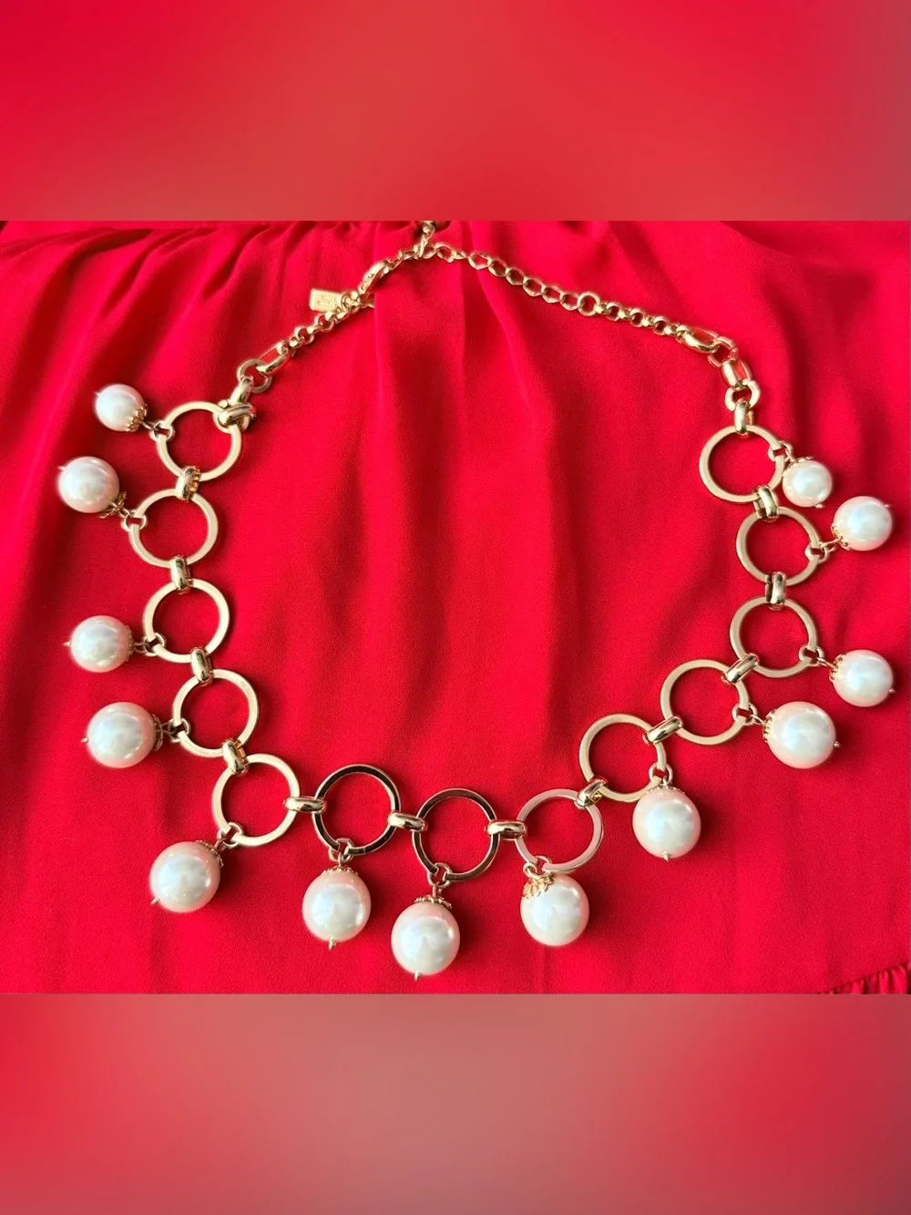 Kate Spade Pearl Circular Necklace